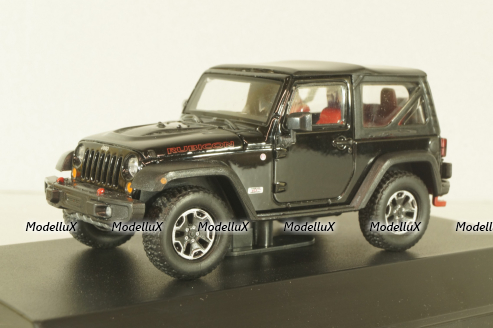 Jeep Wrangler Rubicon 10th anniversary, black, 86051, Greenlight 1:43 Уценка!