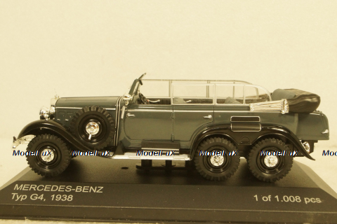 Mercedes Typ G4, 1938 Grey, WB012, WhiteBox 1:43
