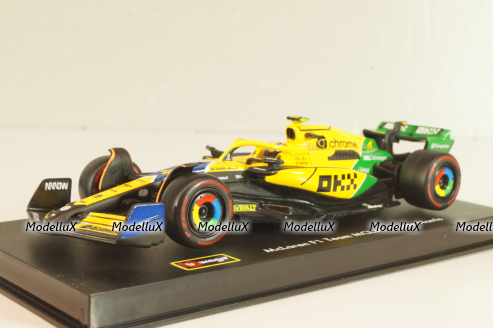 McLaren MCL38 #4 GP Monaco L.Norris 2024, Formula 1, F1, 18-38215 SN, Burago 1:43
