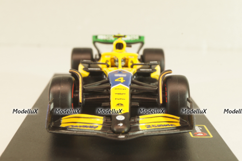 McLaren MCL38 #4 GP Monaco L.Norris 2024, Formula 1, F1, 18-38215 SN, Burago 1:43