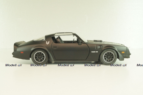 Pontiac Firebird 1977, matt black, 34030, Jada 1:24