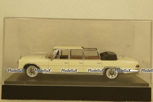 Mercedes 600 W100 Landaulet 1965 white, Vitesse 1:43