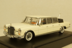 Mercedes 600 W100 Landaulet 1965 white, Vitesse 1:43
