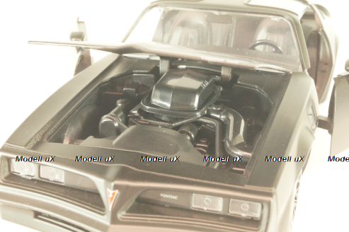 Pontiac Firebird 1977, matt black, 34030, Jada 1:24