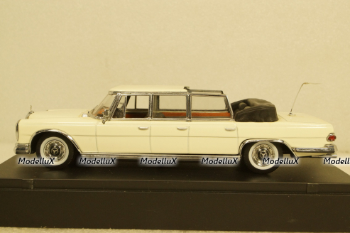 Mercedes 600 W100 Landaulet 1965 white, Vitesse 1:43