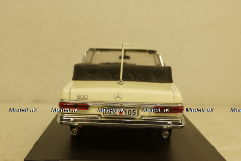 Mercedes 600 W100 Landaulet 1965 white, Vitesse 1:43