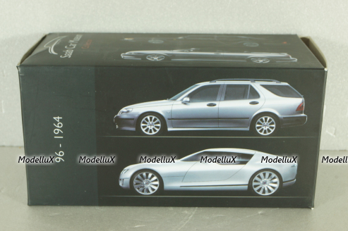 SAAB 96 1964, white, 3898002, Atlas Saab Car Museum Collection, 1:43