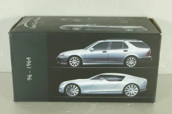 SAAB 96 1964, white, 3898002, Atlas Saab Car Museum Collection, 1:43
