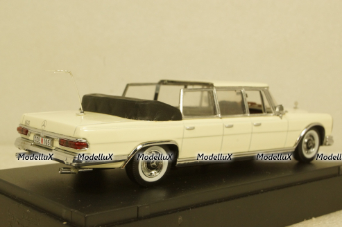 Mercedes 600 W100 Landaulet 1965 white, Vitesse 1:43
