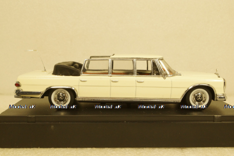 Mercedes 600 W100 Landaulet 1965 white, Vitesse 1:43