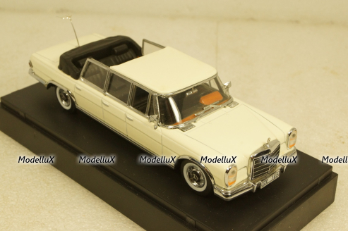 Mercedes 600 W100 Landaulet 1965 white, Vitesse 1:43