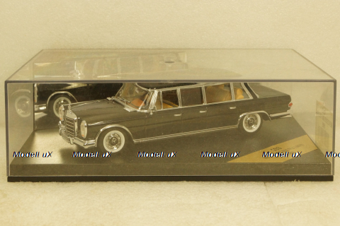 Mercedes 600 W100 pullman 1965 black, Vitesse 1:43