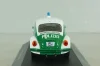 Volkswagen Beetle 1200 Polizei 1977, white/green, 7598001, Atlas Police Cars Collection 1:4
