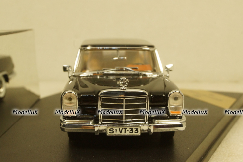 Mercedes 600 W100 pullman 1965 black, Vitesse 1:43