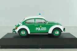 Volkswagen Beetle 1200 Polizei 1977, white/green, 7598001, Atlas Police Cars Collection 1:43 Уценка!