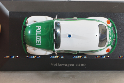 Volkswagen Beetle 1200 Polizei 1977, Atlas Police Cars Collection 1:43