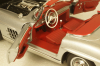 Mercedes 300 SL roadster 1957 silver, 183890, Norev 1:18