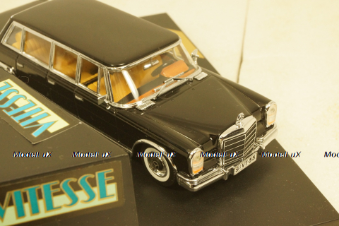 Mercedes 600 W100 pullman 1965 black, Vitesse 1:43
