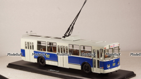 Троллейбус ЗИУ-9 г. Харьков, маршрут №8, SSM 1:43