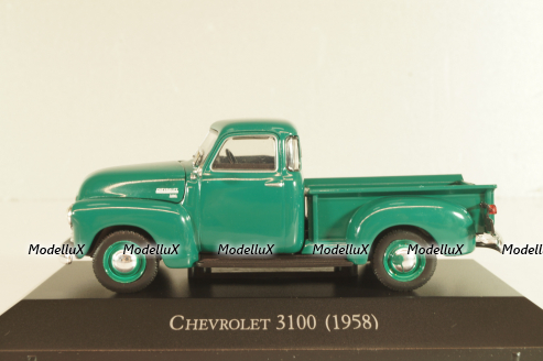 Chevrolet 3100 Pickup 1958, green, Grandes Autos, Altaya 1:43