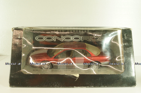 Chrysler Concorde 1995, red/grey, Dealer Promo 1:24 Уценка!