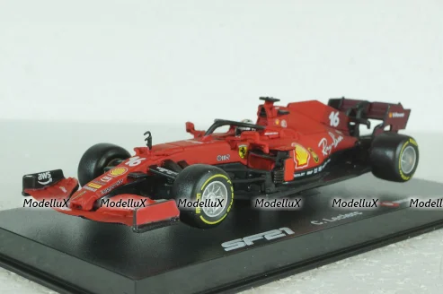 Ferrari SF21 #16 Formula 1 2021, Charles Leclerc, Bburago 1:43