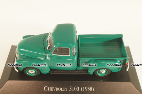 Chevrolet 3100 Pickup 1958, green, Grandes Autos, Altaya 1:43