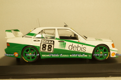 Mercedes 190E 2.5-16 Evo 2 Team Zakspeed Bernd Schneider DTM 1991, 155913688, Minichamps 1:18 