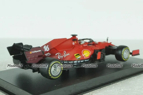 Ferrari SF21 #16 Formula 1 2021, Charles Leclerc, Bburago 1:43