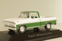 Ford F-100 Pick Up 1978, white/green, Grandes Autos, Altaya 1:43