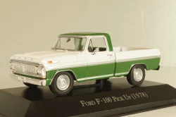 Ford F-100 Pick Up 1978, white/green, Grandes Autos, Altaya 1:43