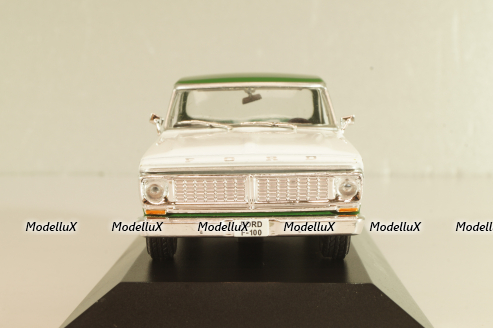 Ford F-100 Pick Up 1978, white/green, Grandes Autos, Altaya 1:43