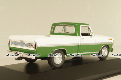 Ford F-100 Pick Up 1978, white/green, Grandes Autos, Altaya 1:43