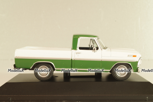 Ford F-100 Pick Up 1978, white/green, Grandes Autos, Altaya 1:43