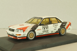 Audi V8 Quattro #44 DTM Champion 1990 H.J.Stuck, white, 1001, Minichamps 1:43