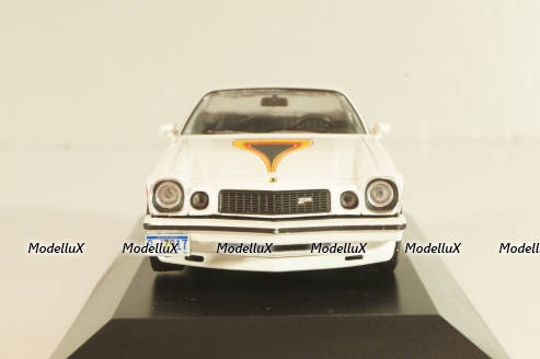 Chevrolet Camaro Z28 1977, white, American Cars #40, Altaya 1:43