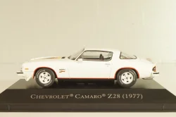 Chevrolet Camaro Z28 1977, white, American Cars #40, Altaya 1:43
