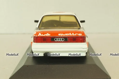 Audi V8 Quattro #44 DTM Champion 1990 H.J.Stuck, white, 1001, Minichamps 1:43