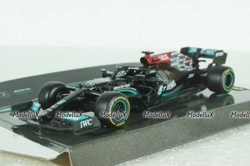 Mercedes AMG F1 W12 #77 Formula 1 2021, Valtteri Bottas, Bburago 1:43