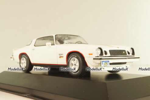 Chevrolet Camaro Z28 1977, white, American Cars #40, Altaya 1:43