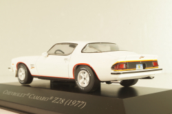 Chevrolet Camaro Z28 1977, white, American Cars #40, Altaya 1:43
