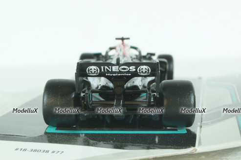 Mercedes AMG F1 W12 #77 Formula 1 2021, Valtteri Bottas, Bburago 1:43