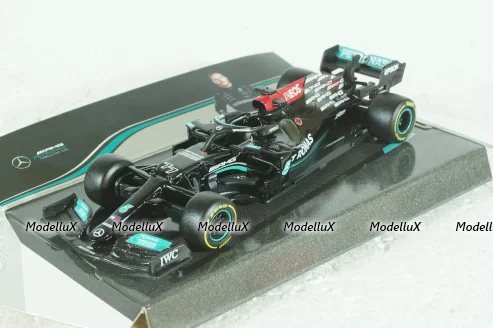 Mercedes AMG F1 W12 #77 Formula 1 2021, Valtteri Bottas, Bburago 1:43