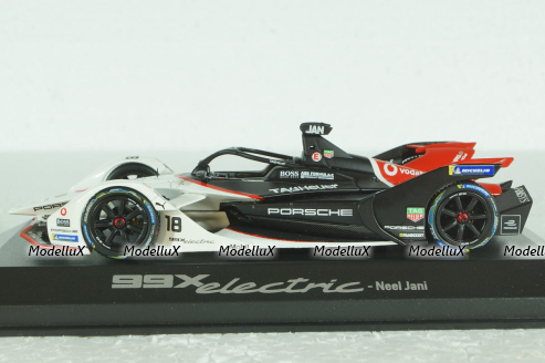 Porsche 99X electric #18 Santiago ePrix formula E 2019/20, Neel Jani, Minichamps 1:43