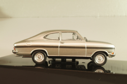Opel Kadett B Coupe Rallye 1967, silver/black, CLC462, IXO 1:43