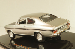 Opel Kadett B Coupe Rallye 1967, silver/black, CLC462, IXO 1:43