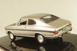 Opel Kadett B Coupe Rallye 1967, silver/black, CLC462, IXO 1:43