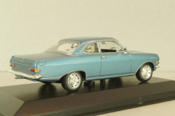 Opel Record Coupe, blue, 400041020, Minichamps 1:43