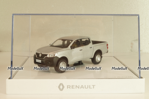 Renault Alaskan 2017, silver, 7711785154, Norev 1:43