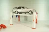 Подъемник 4-х стоечный, регулируемый "Chevron gasoline", 13637, Greenlight 1:18